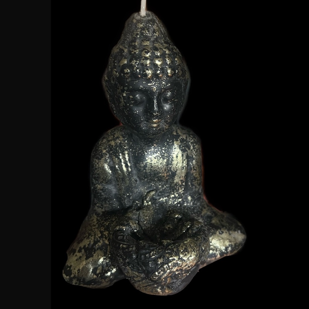 Buddha Statue Decor/ Meditation Candle